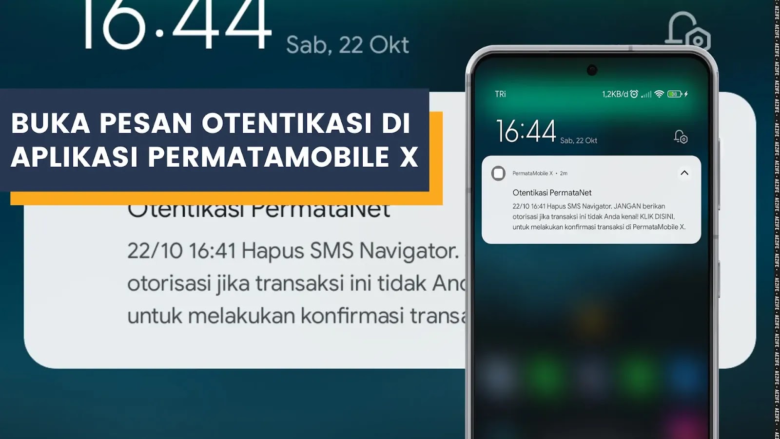 Tutorial Mematikan SMS Navigator Permatabank Terbaru 2023