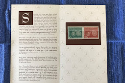 An Unusual Piece of Mercedes-Benz Literature: Stamps and History