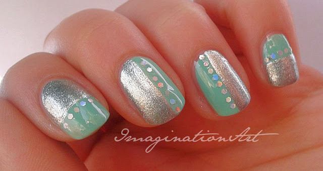 nail art tiffany chanel lattementa