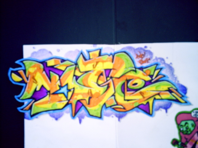 graffiti letters styles. In Graffiti Letters Style