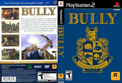 Jogo Bully PS2 DVD Capa