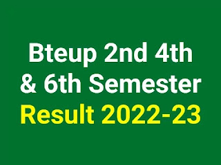 Bteup 2nd semester result 2022-23
