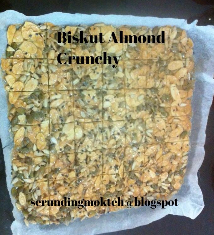 SERUNDING MOKTEH: Resepi: Cara Buat Almond Crunchy Karamel