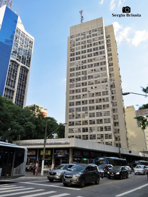 Vista ampla do Edifício Barão de Ouro Branco - Bela Vista - São Paulo