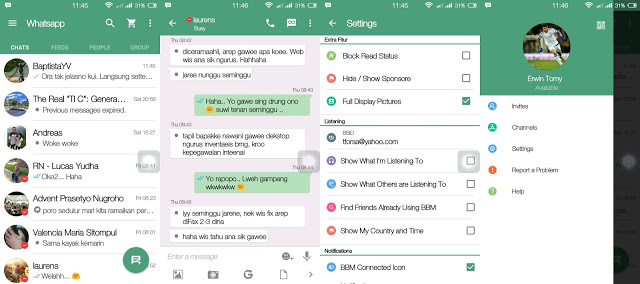 Update Kumpulan BBM Mod WhatsApp Apk v3.2.0.6 Clone ...