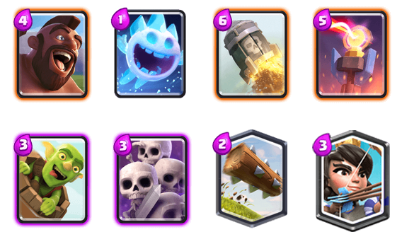 Update Clash Royale 6 November 2016: HOH Rider Zap Bait DeCk for Pushing to LeGENDARY ARENA