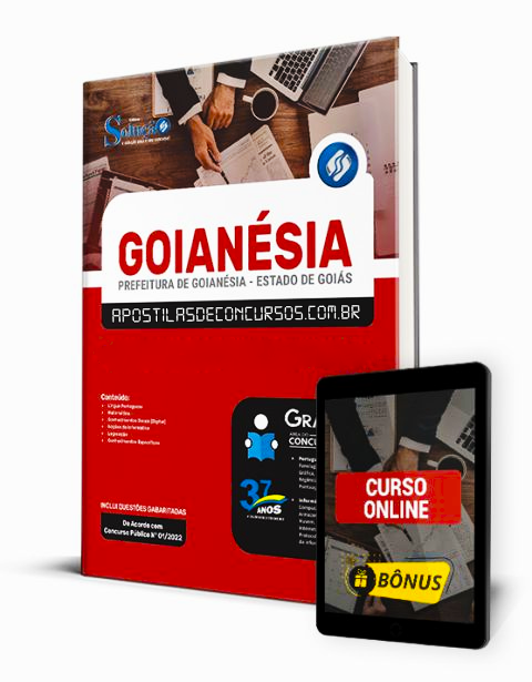 Apostila Concurso Goianésia Goiás 2022 PDF e Impressa