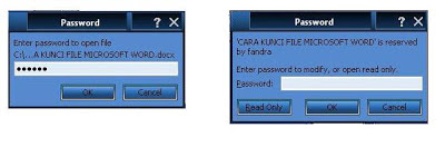 Cara Mengunci File Microsoft Word 2007