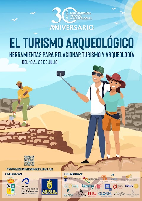 La Universidad de Verano de Maspalomas ofrece un curso para conocer las posibilidades del Turismo Arqueológico en Gran Canaria 