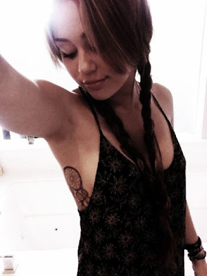 miley cyrus tattoo dreamcatcher. Miley Cyrus Twitter Pictures