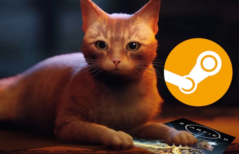 O jogo indie que passou Starfield nos mais desejados da Steam graças à  fofura de um gato