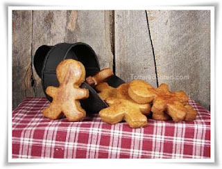 Primitive Gingerbread Dough Ornies