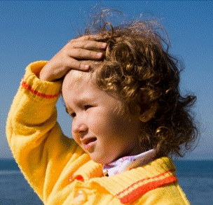 Kids Curly hair style idea