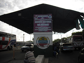 A border crossing from Colombia into Venezuela. Is the political landscape about to change in the 'Socialist Republic'