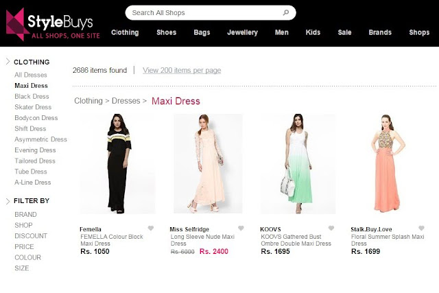 StyleBuys.Com, A Fashion Search Engine |Website Review