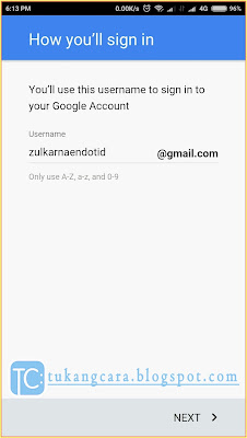 Bikin Email Gmail Lewat HP