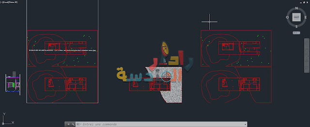 مشروع منزل دينيس أورتمان dwg 