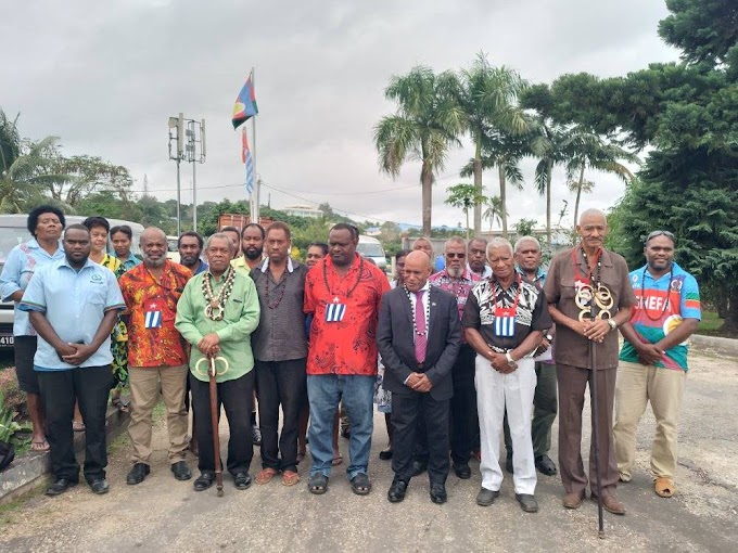 Foto-Foto Presiden di Port Vila Vanuatu Hari ini 6 Juli 2022