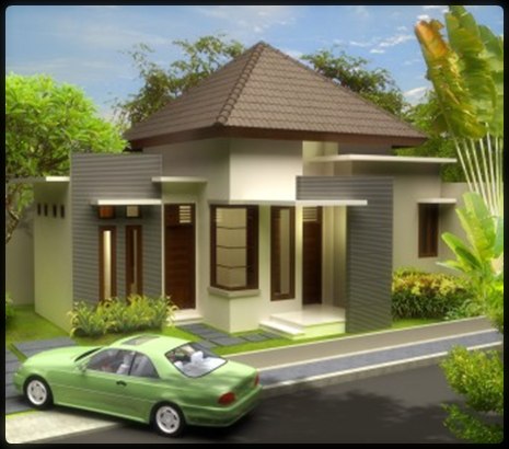 Contoh model desain  rumah  minimalis 1  lantai 