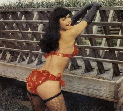 50's Pin-up Girl Bettie Page