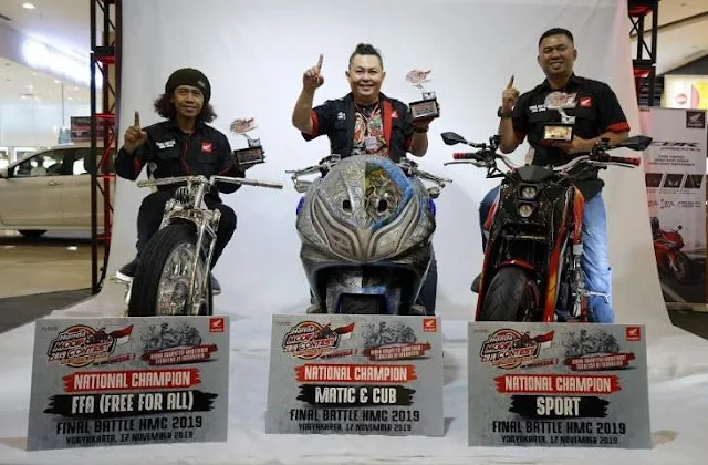 Juara Nasional Honda Modif Contest 2019