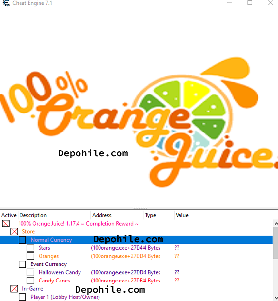 100% Orange Juice PC Oyunu Para, Can Trainer Hilesi İndir 2022