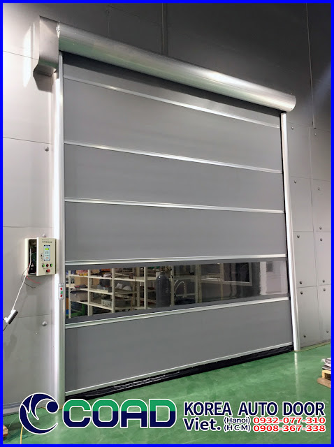 Cửa cuốn nhanh, cửa cuốn tốc độ cao, cửa đóng mở nhanh, high speed door, COAD