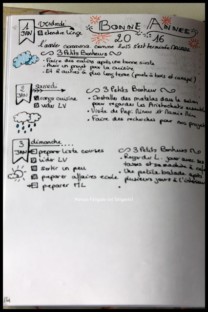 bullet journal quotidien