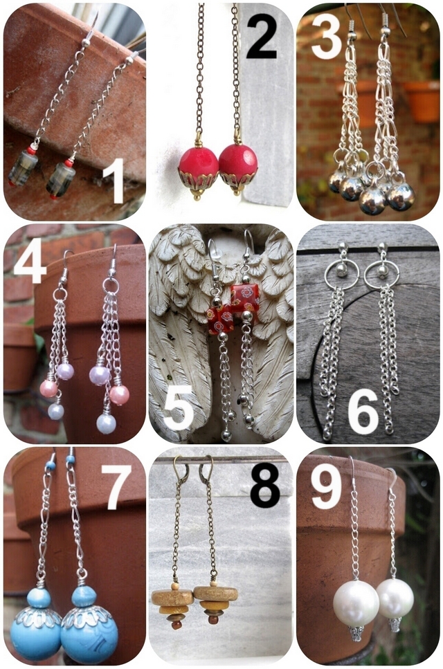 DIY verzameld/collected: juwelen met ketting/jewellery with chain