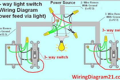 Light 3 Way Switch Wiring Diagram Power At Switch