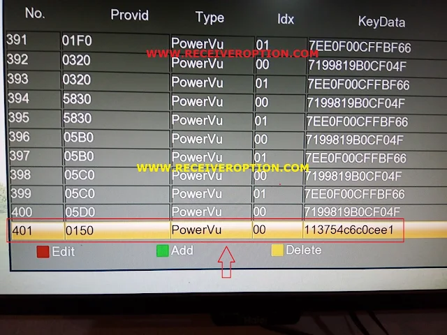 SUPER GOLDEN LAZER O4 HD RECEIVER POWERVU KEY OPTION