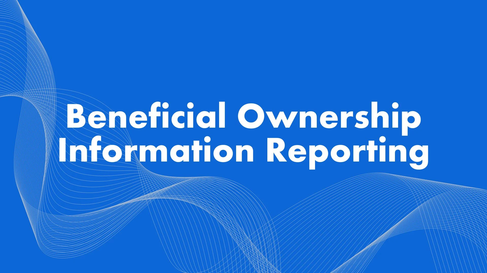 IndraStra Global Beneficial Ownership Information Reporting