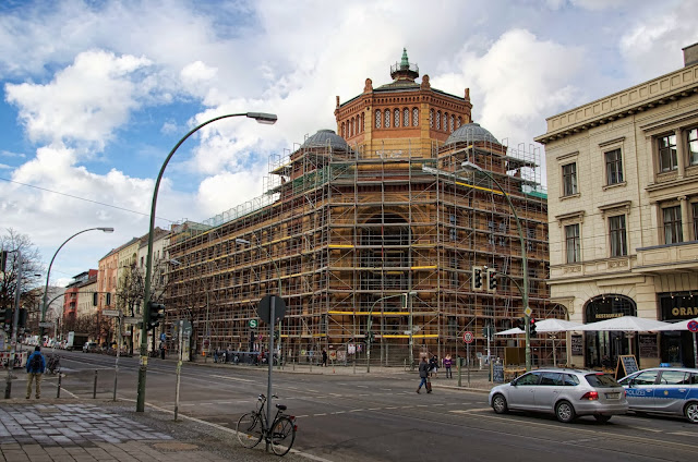 Baustelle Postfuhramt, ehem. C/O Berlin, Oranienburger Straße / Tucholskystraße, 10117 Berlin, 06.02.2014