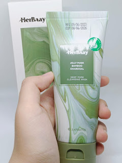 HerBaay Jelly Mask Bamboo Charcoal Deep Pore Cleansing Mask
