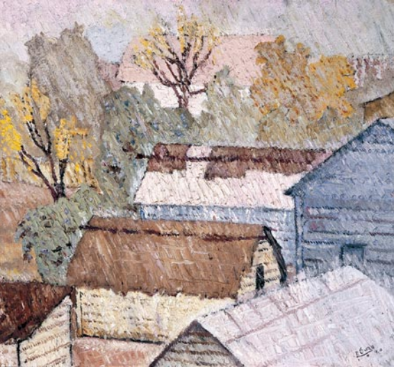 Dario Suro. Landscape. 1940