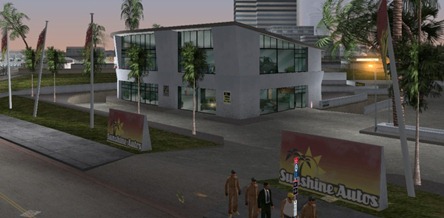 830px-SunshineAutos-GTAVC-exterior
