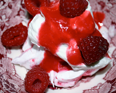 Raspberry Ripple Meringue