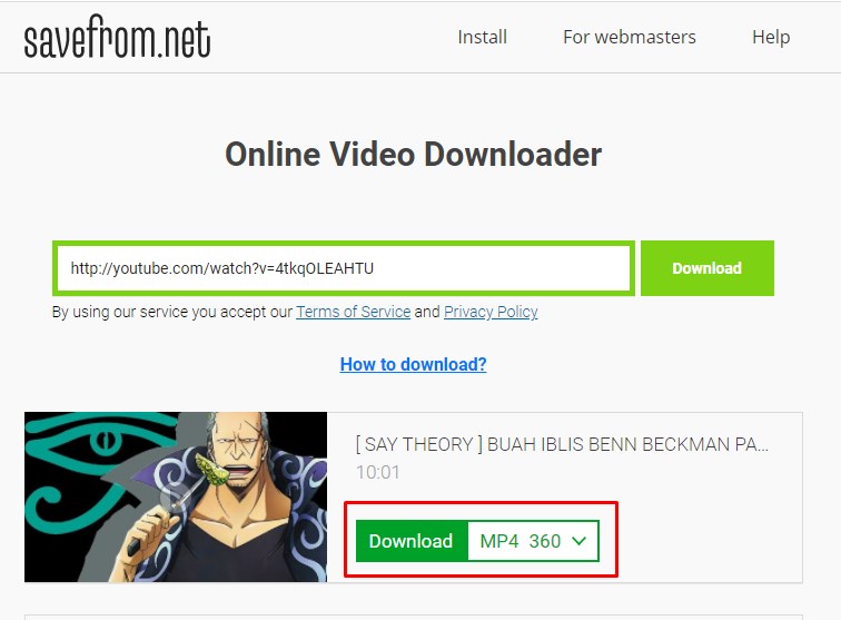 Tutorial Download Video Youtube Tanpa Aplikasi