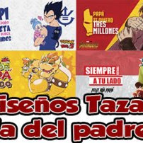 DISEÑOS PARA TAZAS DEL DIA DEL PADRE