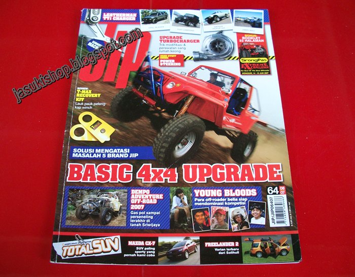 volume 64 agustus 2007 berisi modifikasi suzuki sierra suzuki jimny title=