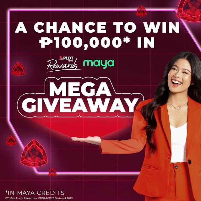 PLDT Home Rewards x Maya Giveaway