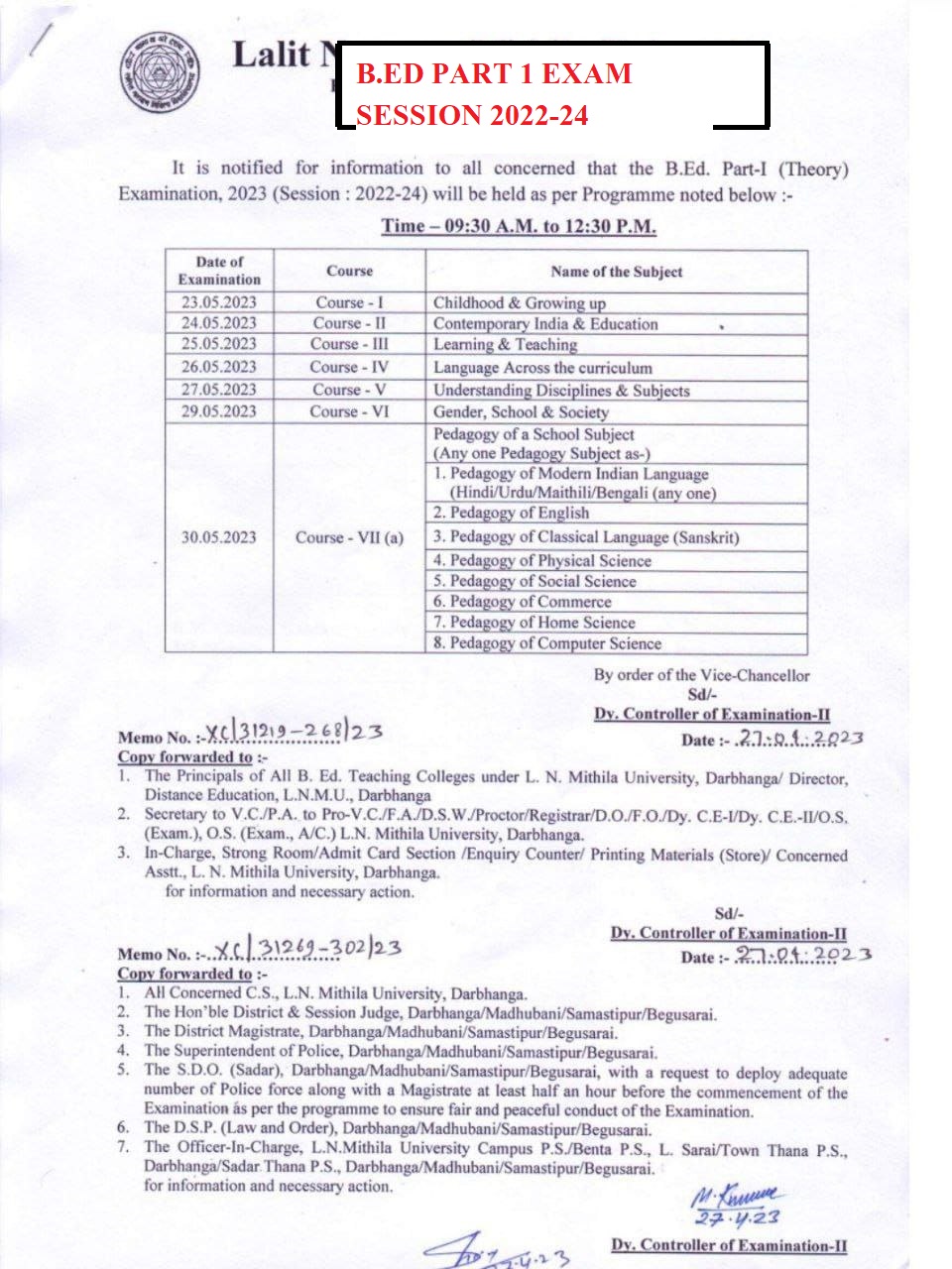 lnmu bed part 1 exam 2023