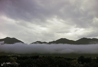 Patsianos Village under clouds