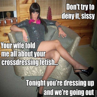 Do not deny it - Sissy TG Caption