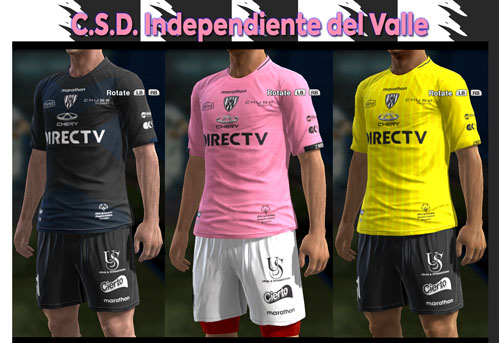 Kits PES 2013: C.S.D. Independiente del Valle 2019-20  