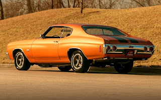 1971 Chevrolet Chevelle Malibu SS Rear Left