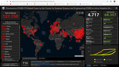  Mapa en tiempo real de coronavirus