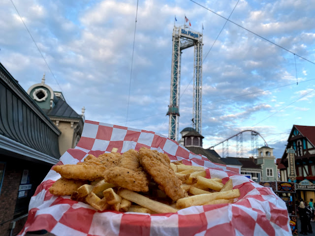 Chicken Tenders and Fries Six Flags New England