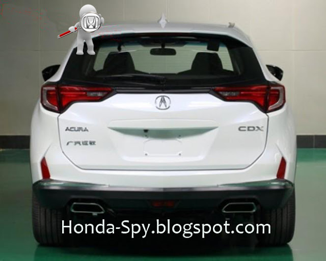 2017 acura cdx, turbo, 1.5 turbo dct, dct, awd, china, scoop, spy, spied, revealed, concept, production