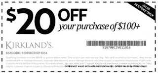 kirklands coupons 2018